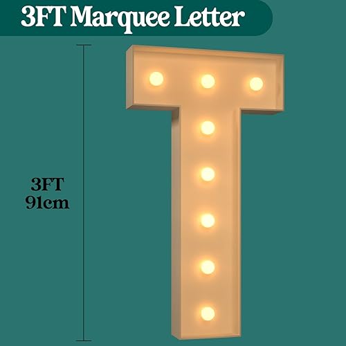 Miniatura 87 de Números iluminados grandes de 4 pies, números de marquesina 2 para decoraciones de cumpleaños de 21 para niños y niñas, números gigantes iluminados