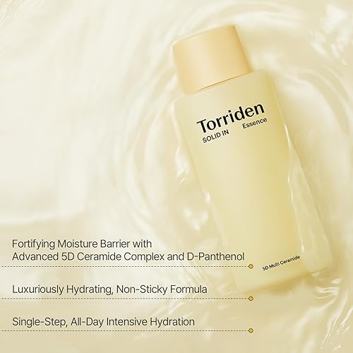 Miniatura 4 de Torriden Solid in Ceramide Essence 3.4 fl oz (3.38 onzas líquidas)  Para hidratación profunda, hidratación, mejora la barrera de la piel  5 tipos de