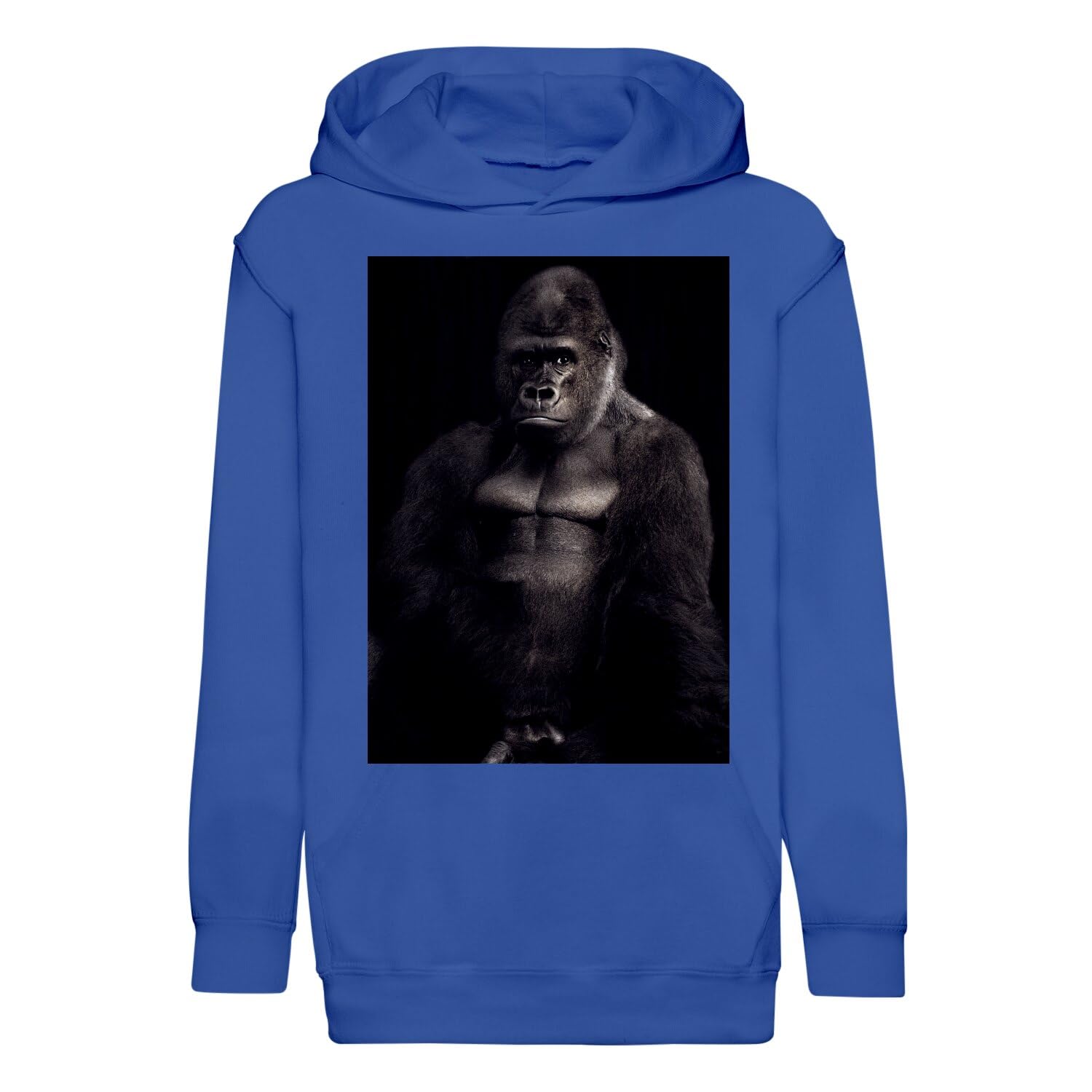 Sweat à capuche enfant portrait gorille style classe pull premium Fabulous - 4