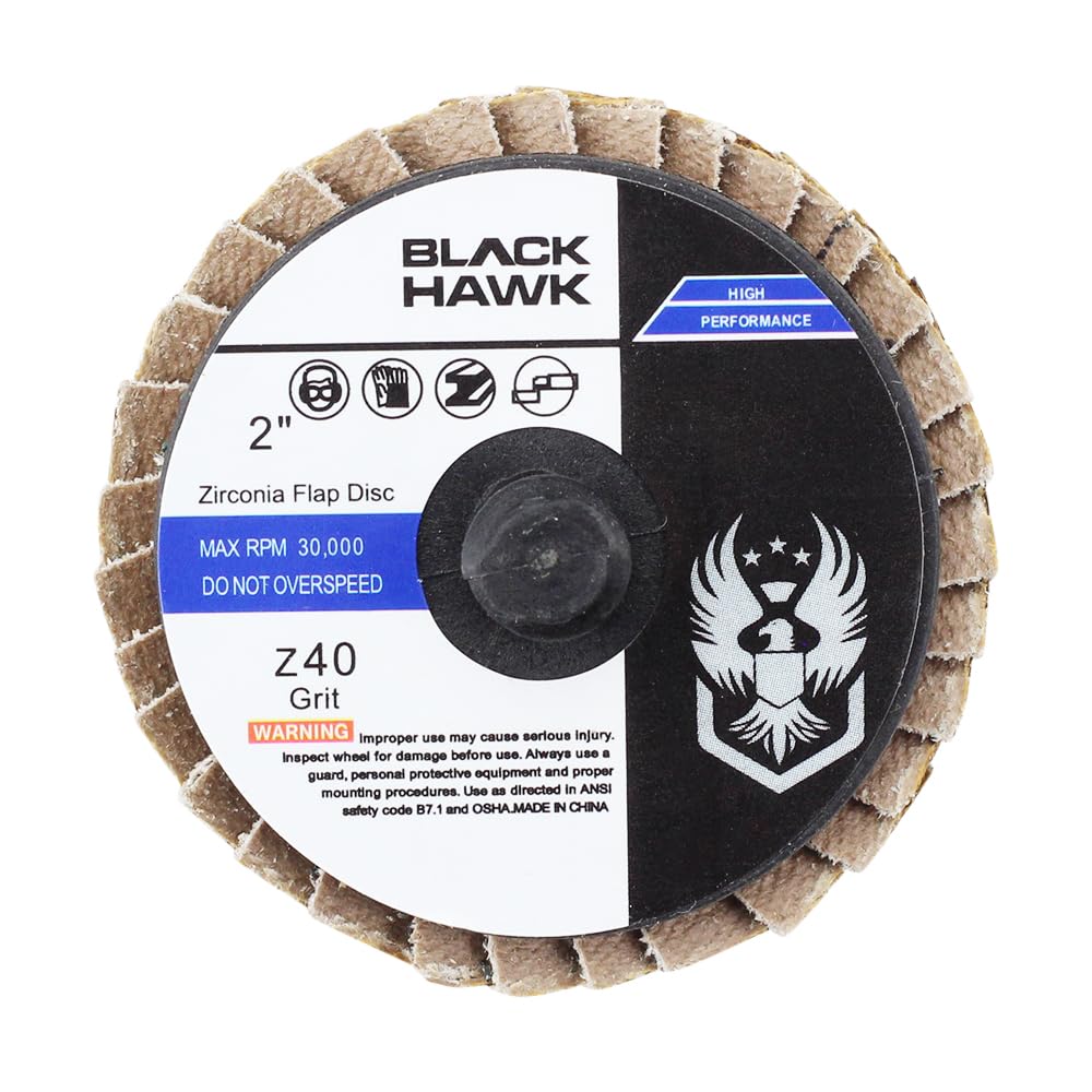1 PK | 5 In. X 7/8 In. Premium Economy Zirconia Flap Discs 80 Grit - Foto 6