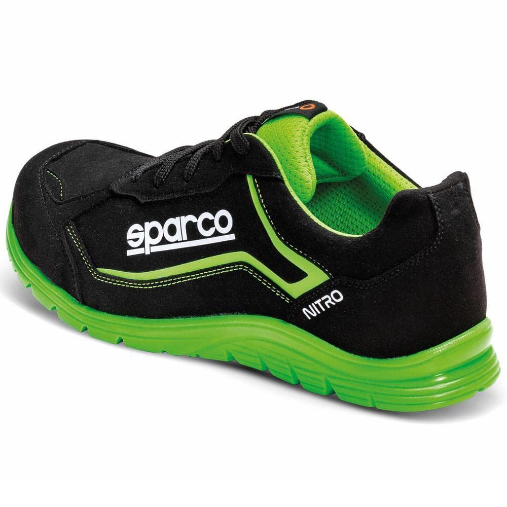 Sparco Teamwork Scarpa Antinfortunistica da Lavoro - Bassa per Uomo E Donna - Nitro - S3 SRC