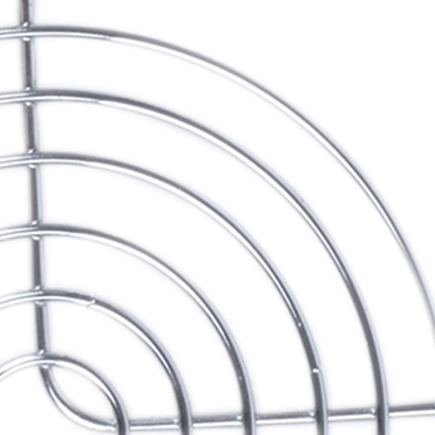 2 X Protezione per Griglia di Protezione Metallico Wire Grid 80 Mm Ventola di Raffreddamento per PC