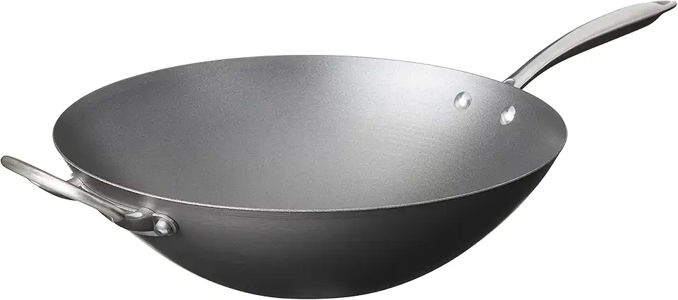 Cuisine asiatique maison 2026 : 50 indispensables wok, ramen, sushi Nordic Ware Wok Asiatique filé métallique 35,6 cm