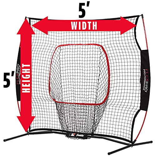 Franklin Sports Mlb Flexpro Training Backstop Net And Pitching Target - Baseball And Softball Batting Practice Net - Portable Sport Net And Target #TOP6