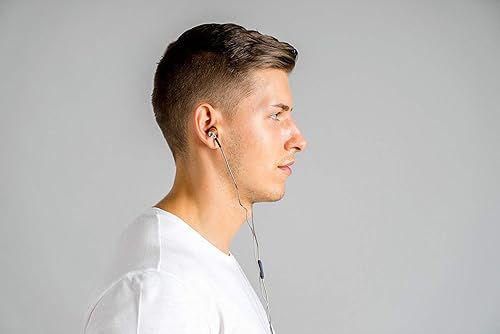 Miniatura 4 de Symphonized NRG 2.0 Auriculares intrauditivos de madera genuina con aislamiento de ruido con micrófono y cable de nailon