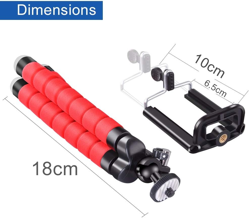 Flexible Tripod Phone Holder Sponge Octopus Mobile Stand Smartphone for Camera