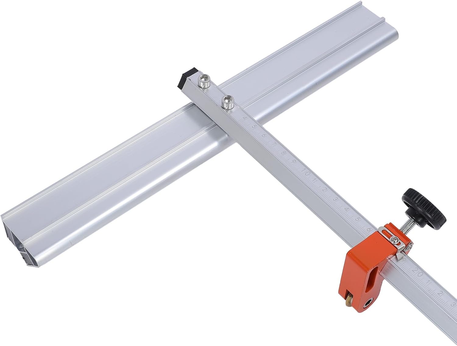ITEFDTUTNE 60cm T Shaped Glass Cutting Tool, Manual Glass Cutter with 14 Roller Bearings and Auto Oiling, for Thick, T Type and Ceramic Tile Cutting