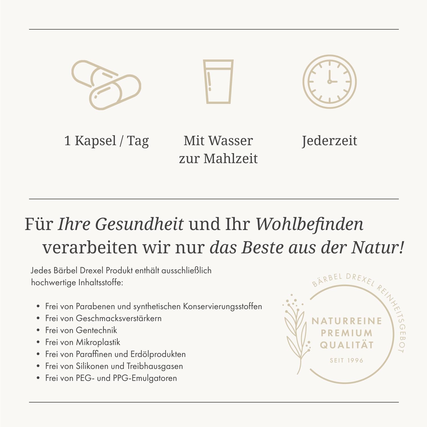 BÄRBEL DREXEL AntiOx³ Kapseln mit 3-fach Power: Astaxanthin, OPC und Trans-Resveratrol nach dem Vorbild der Natur (30 Stk) optimiert mit Vitamin C und E Naturheilkunde ohne unerwünschte Zusätze