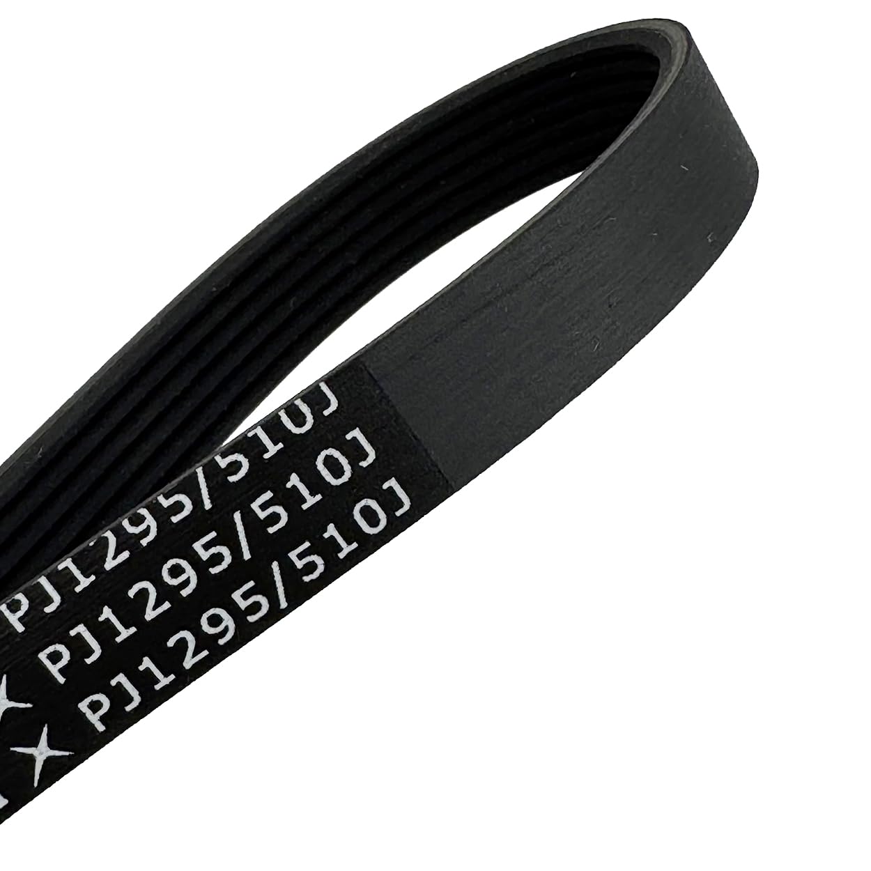 Photo 1 of 1pcs Drive V-Belts Spinning Bike Rubber Conveyor Belt Ribbed Belt 510J Sports Bike Treadmill Exercise Bike Spinning Belt(PJ1295 510J 6ribs)
