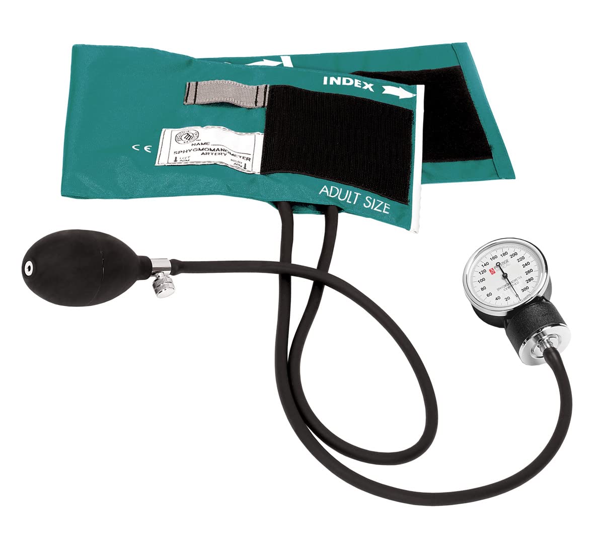 Prestige Medical Standard Aneroid Sphygmomanometer, Teal