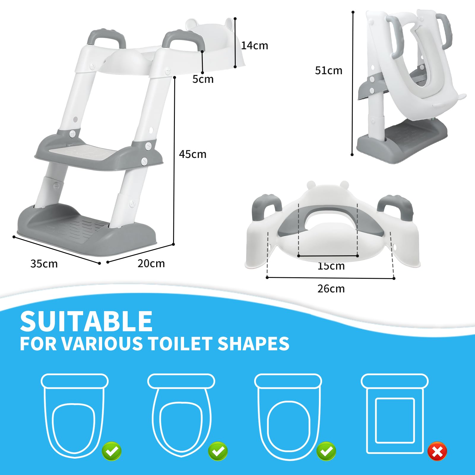 Vasino Per Bambini Con Suono Sciacquone - Addestramento Vasino Realistico - Foto 5