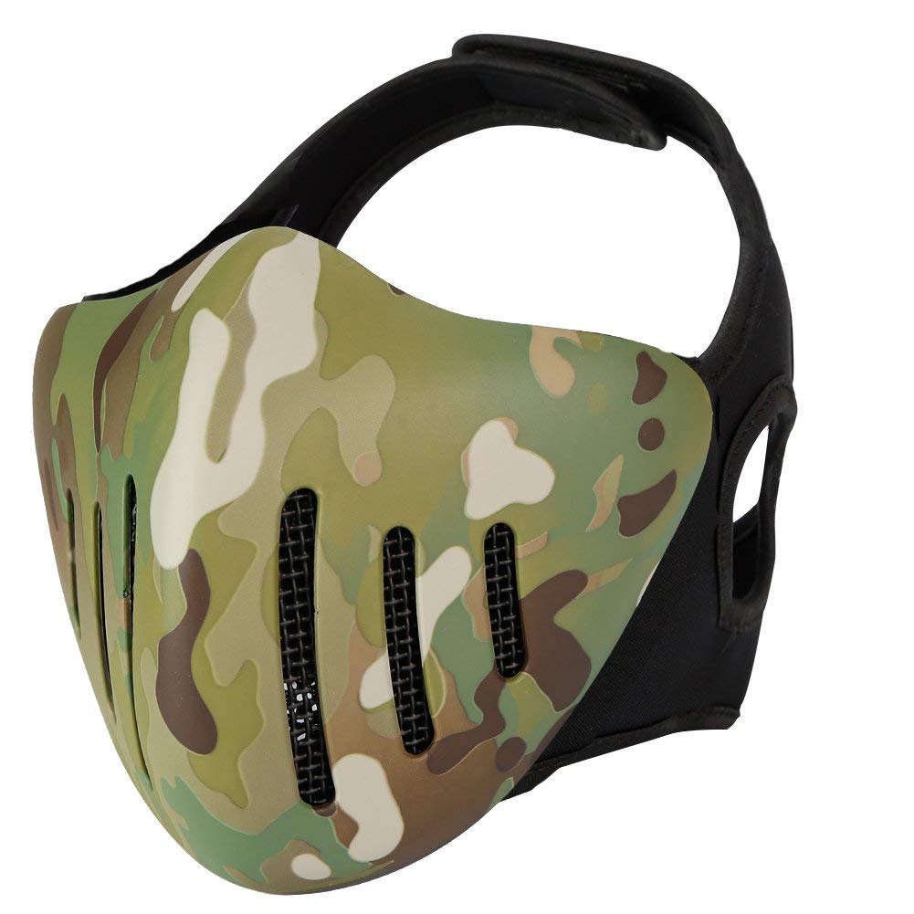Airsoft Mask Tactical Gear for Halloween Paintball BBS CS Game Accessories