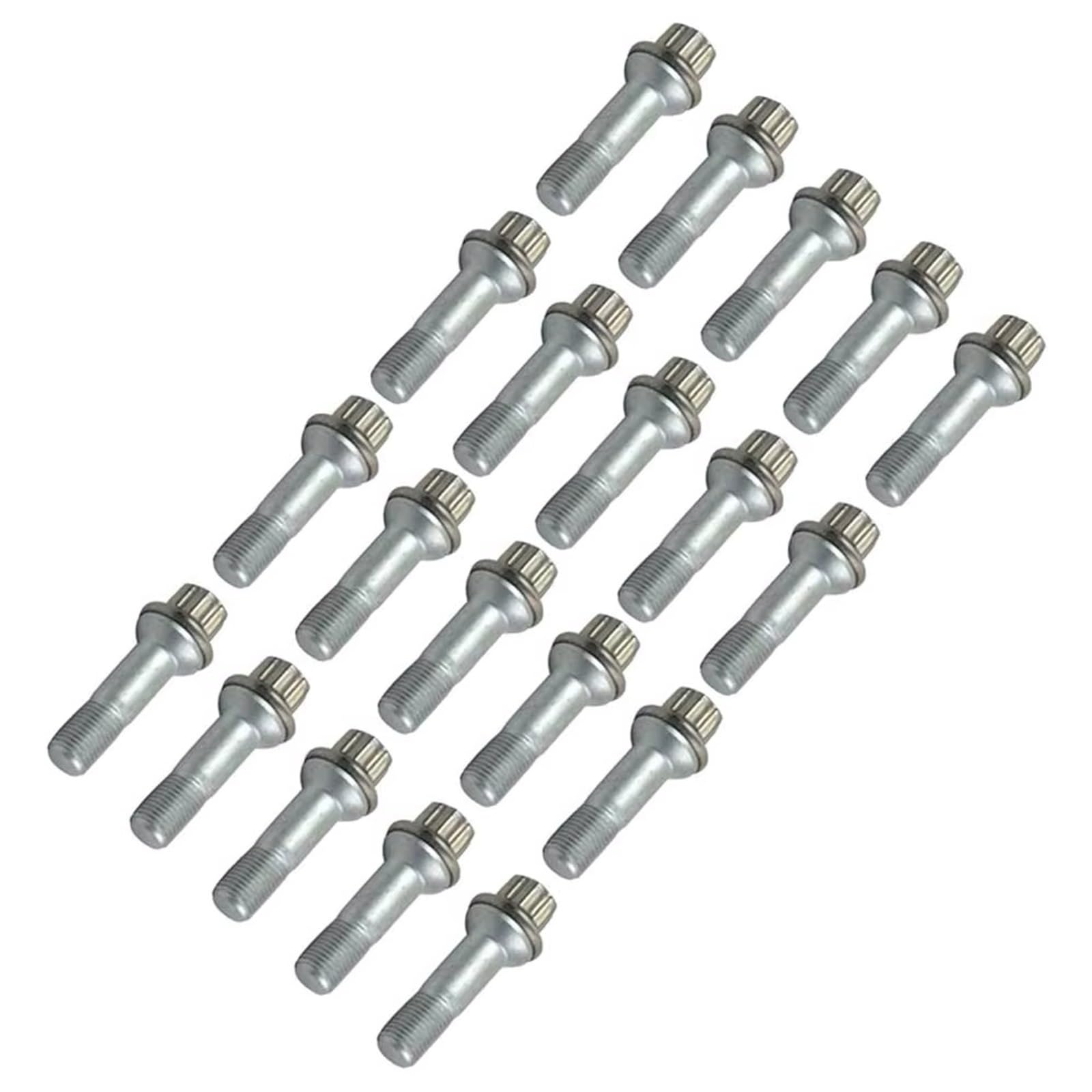 Tuerca Compatible Con Benz Para S Klasse W221 S 420 S 450 2006 2007 2008 2009 2010 2011 2012 2013 Juego De 20 Tuercas De Rueda OEM:0009902207