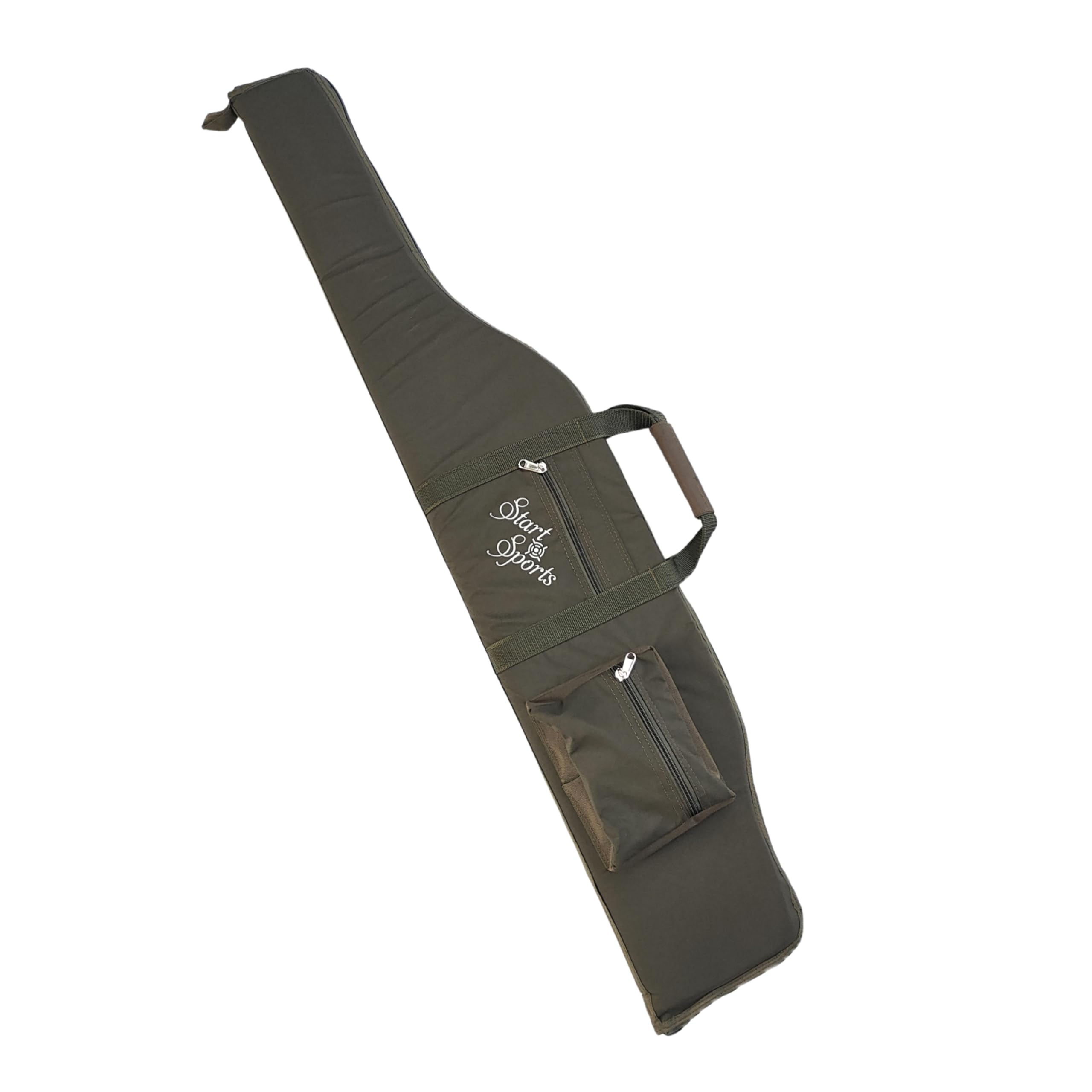 Start Sports Telescopic Weapon Carrying Case, 48 Inch Length, with Foam Cushioning and Tactical Side Compartments | Green-image-32