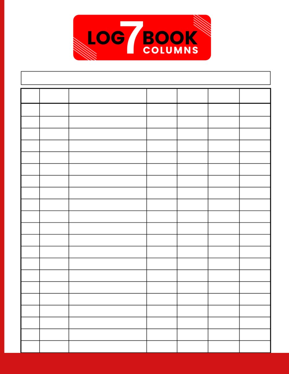 amazon-com-customizable-log-book-with-7-columns-effective-multipurpose-log-book-to-track-income-and-expenses-inventory-and-equipment-debit-and-credit-time-or-visitors-etc-special-for-gift-idea-press for Free Printable Blank Column Chart Amazon.com: Customizable Log Book with 7 Columns: Effective multipurpose log book to track Income and Expenses, Inventory and Equipment, Debit and Credit, ... Time, or Visitors etc. Special for gift idea.: press, for Free Printable Blank Column Chart