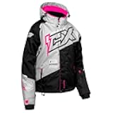 Castle X Women's Code G5 Jacket (Silver/Black/Pink Glo - Medium)