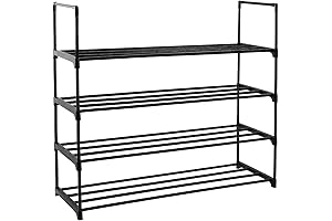 4-Tier Shoe Rack Organizer for 16-24 Pairs