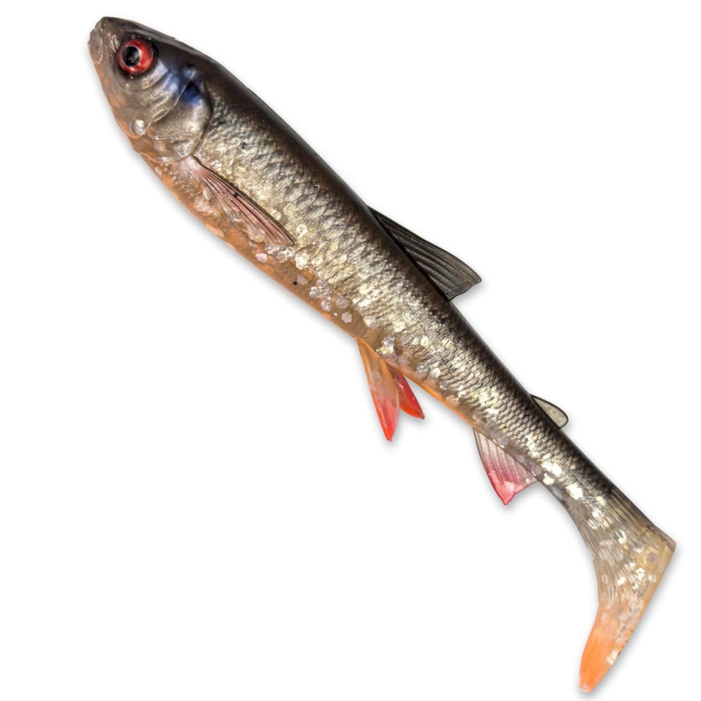 Savage Gear 3D Whitefish Shad - Rubber Fish, Color: Dirty Silver, Length/Weight/Pack Contents: 20 cm / 62 g / 1 piece — image 1