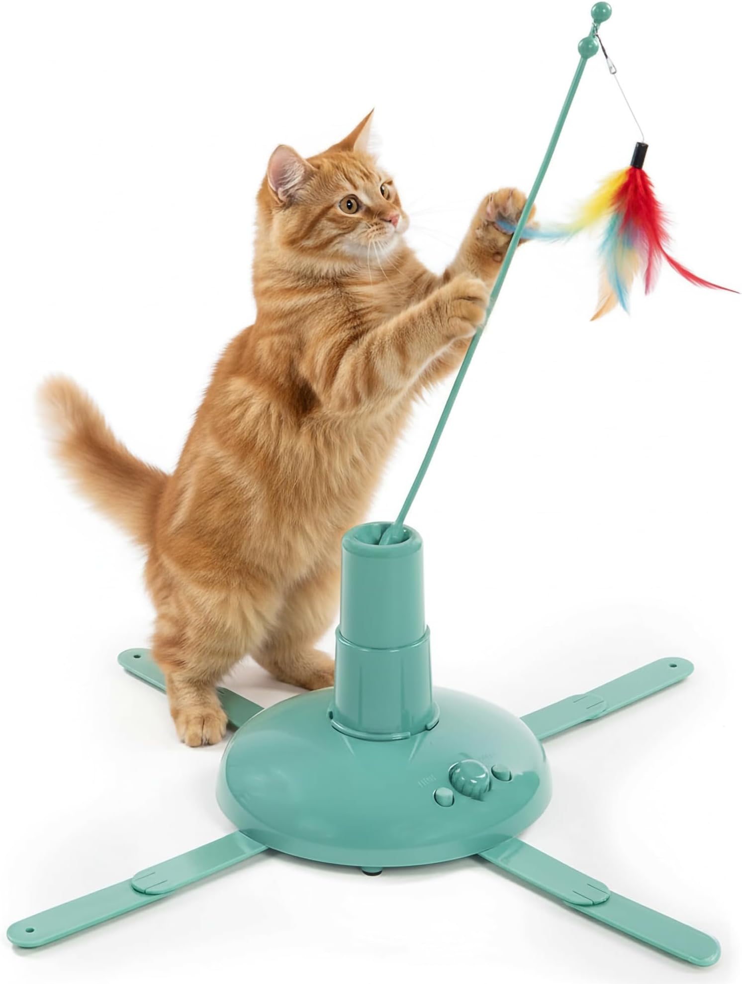 Electronic Motion/Moving Toys for Cats & Kittens, Battery Powered, Mimics Motion of Real Prey, Fun & Interactive Play - Multiple Styles