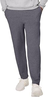 Hanes EcoSmart Men's Fleece Sweatpants with Pockets, Soft Cotton-Poly Blend