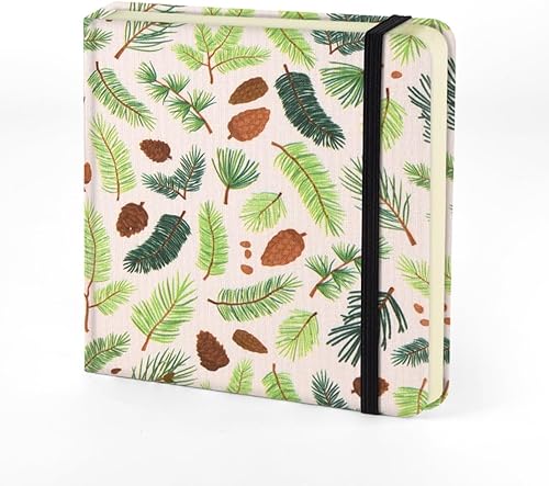 Miniatura 10 de Mifuner Cuadernos Mini de 5x5, 80gsm, Páginas en Blanco, Cuadernos de Bocetos, Diario de Viajes, Cuaderno de Bolsillo, Tapa Dura, Cuaderno