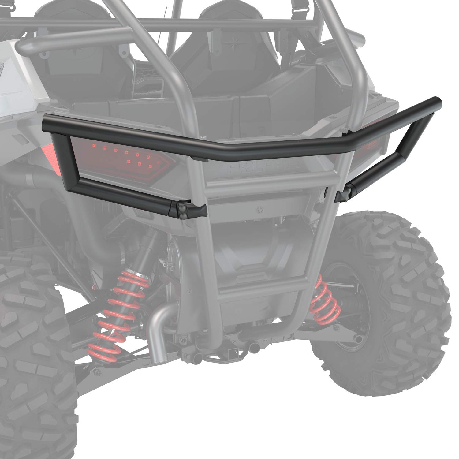 Amazon.com: Polaris Off Road Rear Bumper Extension, Matte Black