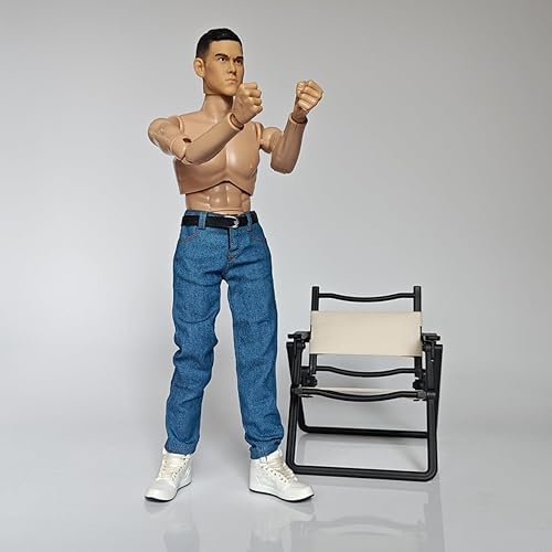 Miniatura 7 de 16 escala soldado clásico jeans y cinturón modelo para cuerpo de figura de acción masculina de 12 ''