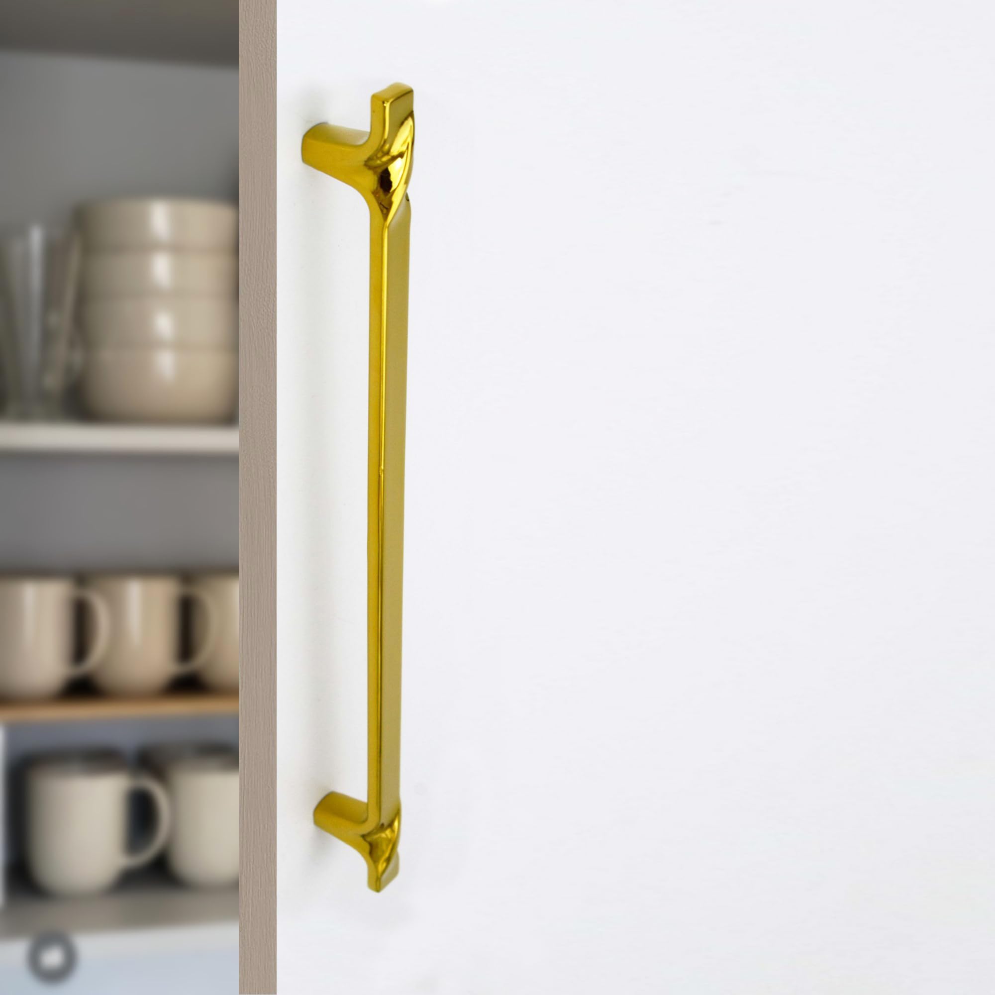 RAB Handle Zinc Kitchen and Office Drawer/Cabinet/Door/Wardrobe, Furniture Handle, Drawer Handles (Code:- Twist, Finish:- PVD Gold, Size:- 288mm, Pack of 1 PCS) (B09P666Y9L) Amazon Price History, Amazon Price Tracker