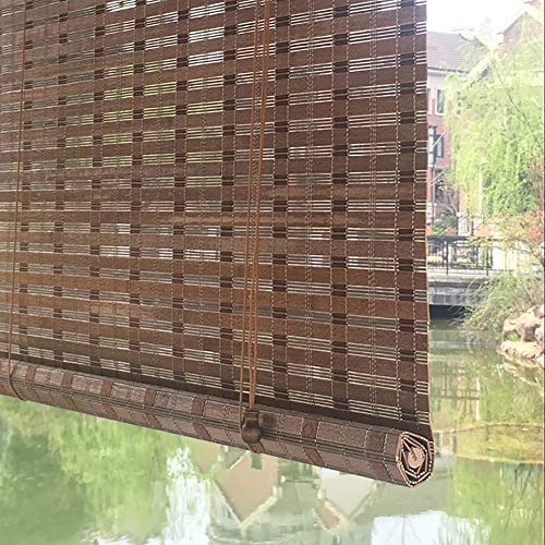 HWL Estor Enrollable Persianas Enrollables Japonesas de Alto Apagón, Sombrilla Enrollable Impermeable, para Sala de Estar Dormitorio Cocina (Size : 115×270cm)