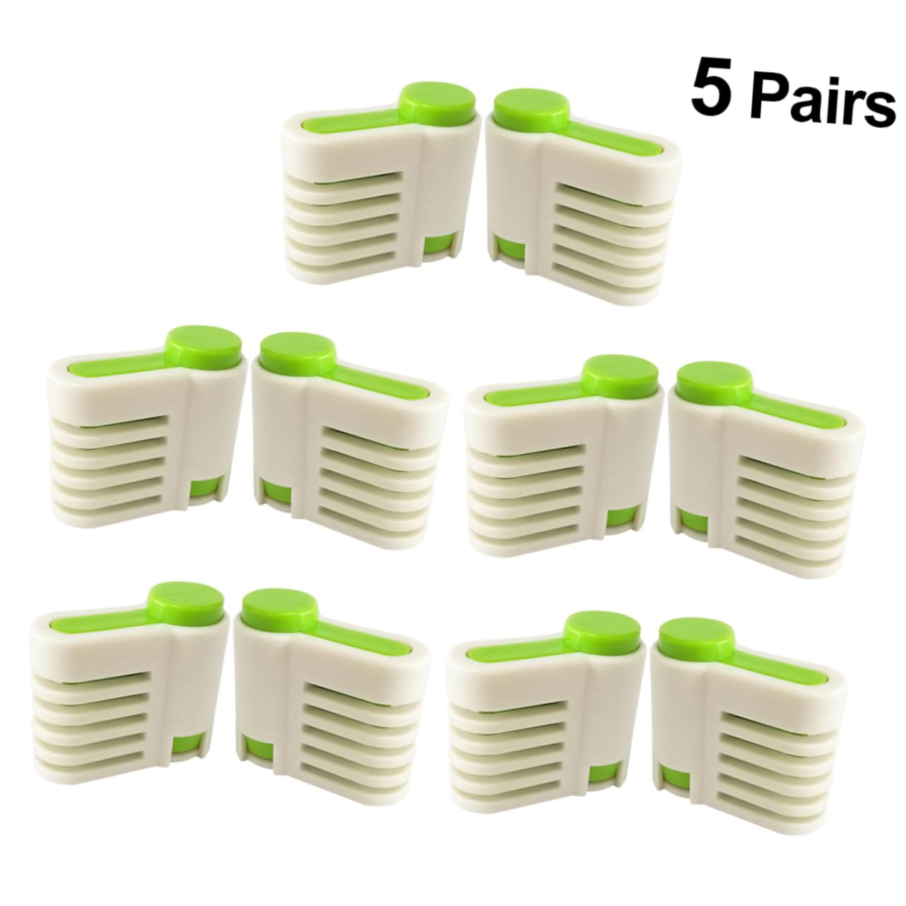 COLLBATH Plastic Cake Slicer 5 Layers Cake Leveler Fixator Easy Slice Dishwasher Safe