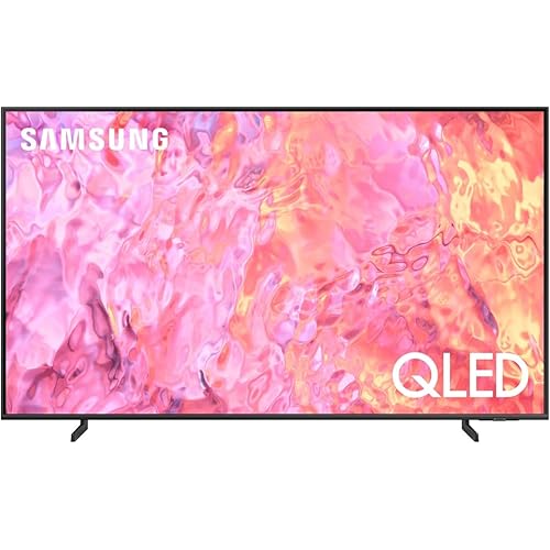 SAMSUNG QN65Q60CBFXZA 65" Class 4K Smart QLED TV Quantum HDR Motion Xcelerator Filmmaker Mode Bluetooth Tizen Built-in Voice Assistant Alexa(Renewed)