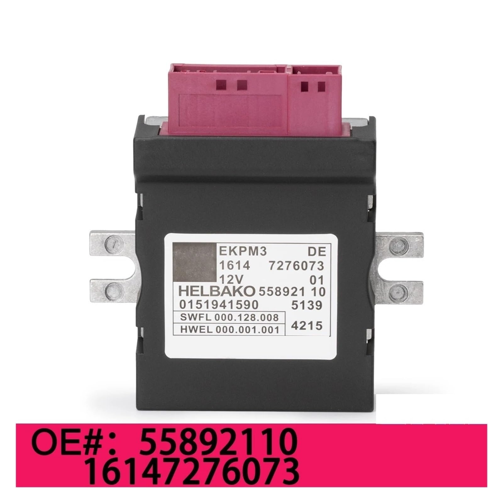 Módulo de Control de Aceite de la Bomba de Combustible Compatible con los Modelos F07, F10, F13, F02, F03 y F25 de Las Series 3, 5, 6 y 7