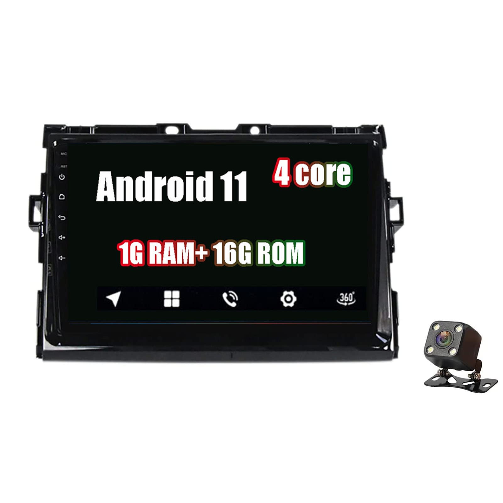 Radio de coche con CarPlay y Bluetooth para renovar tu Toyota Estima