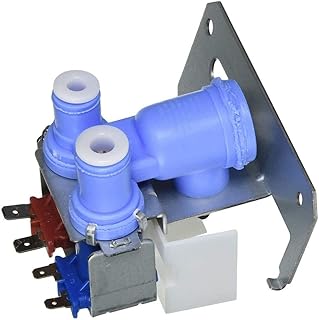 Refrigerator Dual Water Inlet Valve Replaces for GE TFX24ZRSAAD TFX24ZRSAWH TFX24ZRSAWW TFX24ZRSBAA TFX24ZRSBAD TFX24ZRSBWH TFX24ZRSBWW TFX24ZRSMAA TFX24ZRSMAD TFX24ZRSMBB TFX24ZRSMWW TFX24ZRSMWH