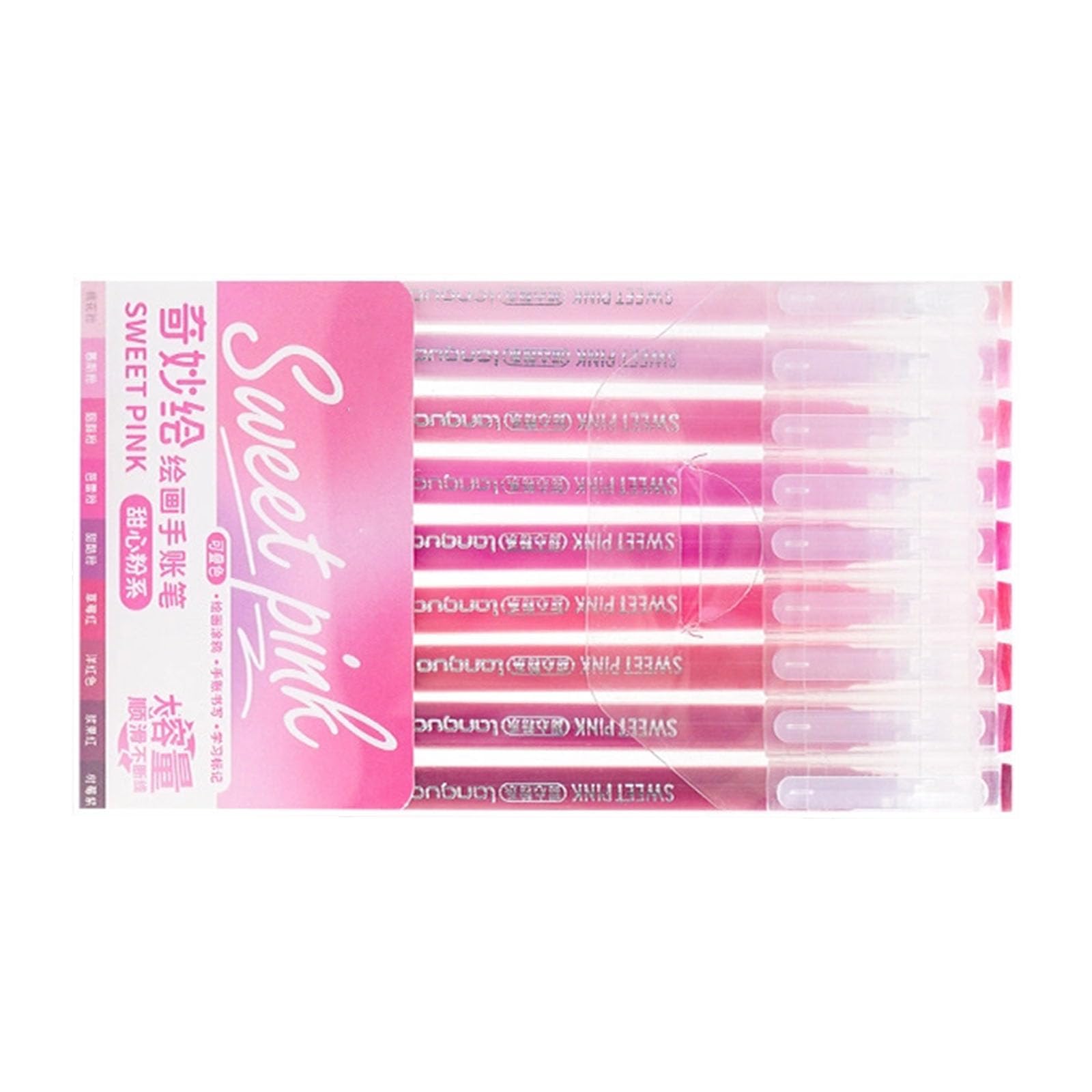 HGENAHGTF 2 Multicolor Gel Pens for Color Coding, Card Making & Drawing | 9 Assorted Needle Tip Journal Pens Gel Pen Journaling Pen Set