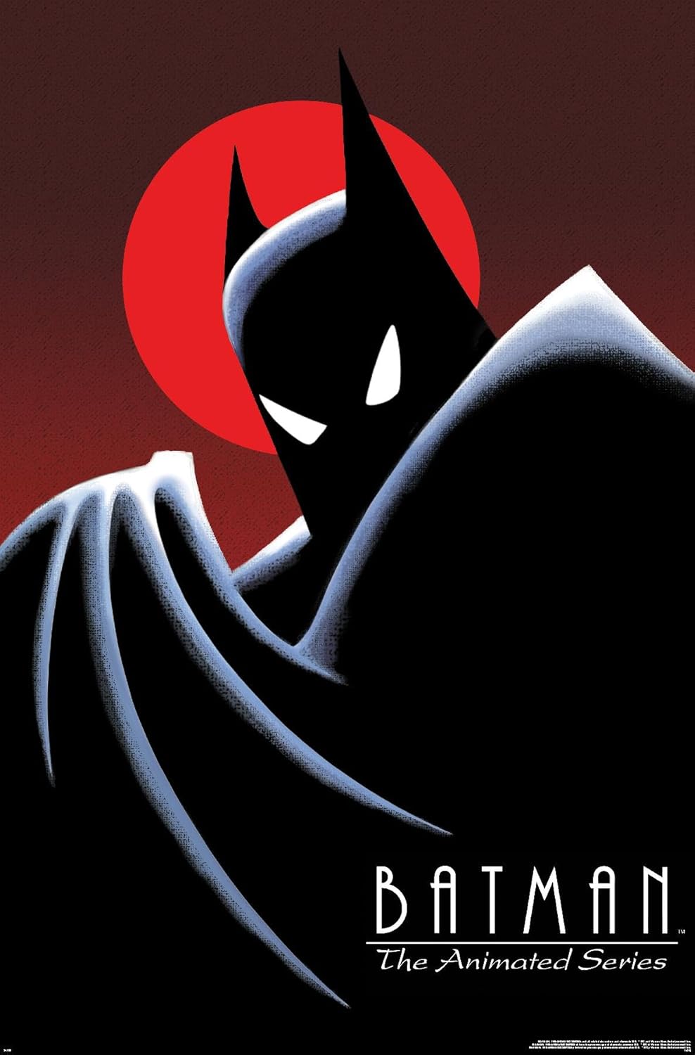 DC Comics TV Batman: The Animated Series Wall Poster, 34L" x 22.4W", Premium Unframed Version