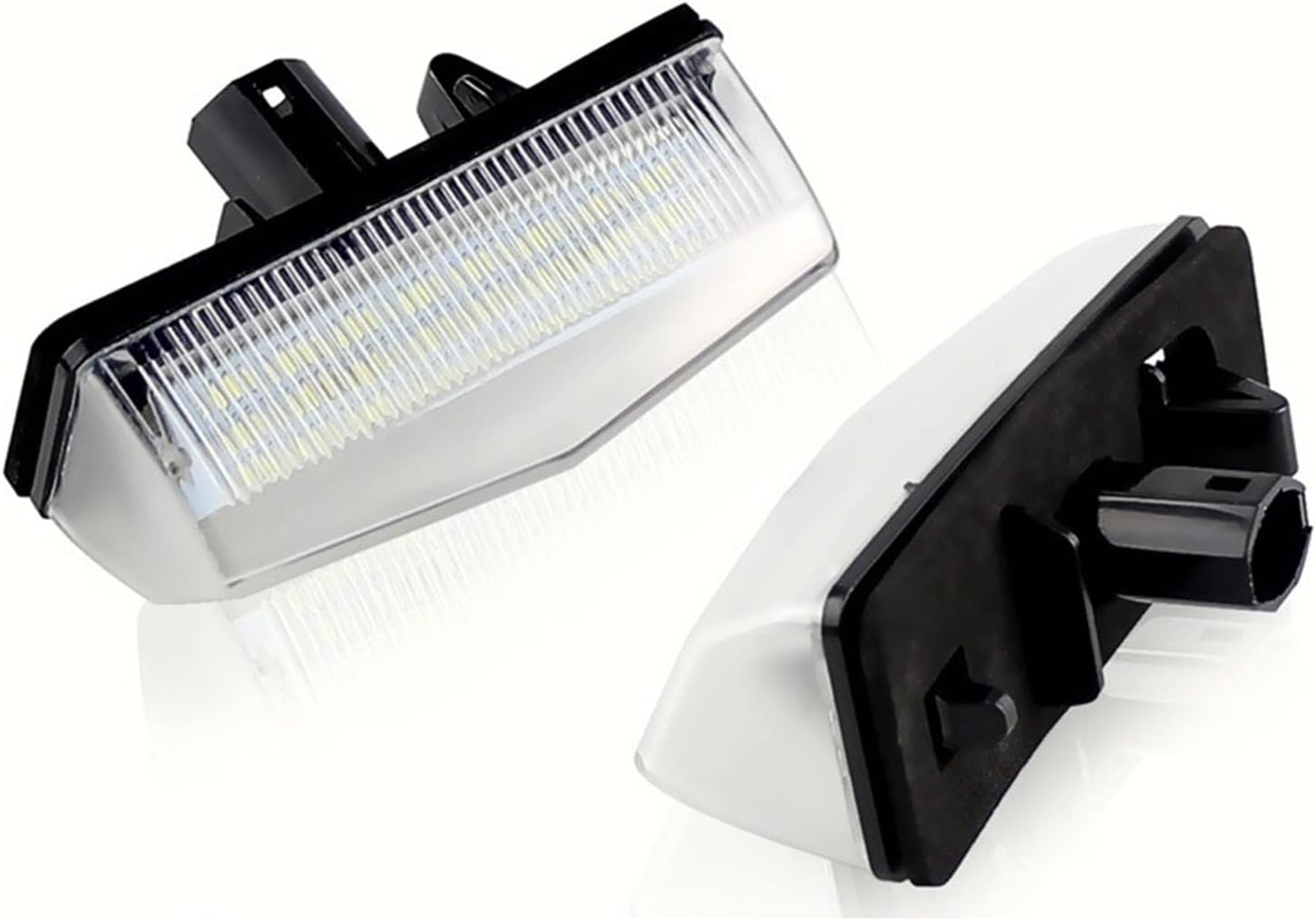 2pcs Car LIGHT Number License Plate Light, for TOYOTA, MATRIX AZE14 PRIUS ZVW30 NHW20, for Lexus, CT200H PRIUS V ZVW40 VENZA, for RAV4, IS300 Car License Plate Light