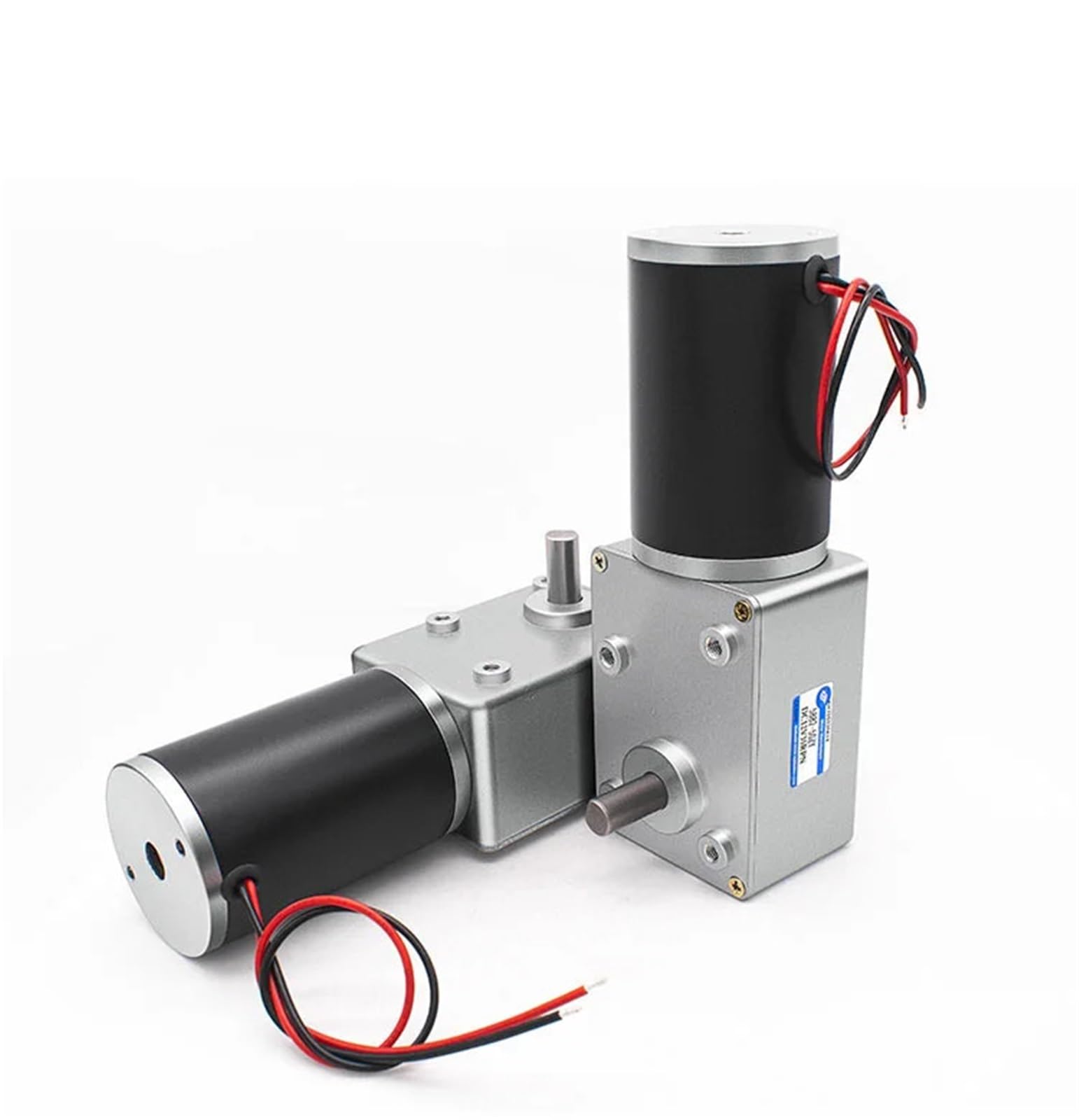 HYRBNSDLK A5882-50ZY Max 395kg.cm High Torque DC 24V Worm Gear Electric Motor Engine 1Pcs(12RPM-24V,Single shaft)