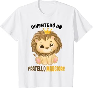 Bambino Diventerò un fratello maggiore 2022 camion dei pompieri Maglietta  lencicol Veicoli Giochi e giocattoli