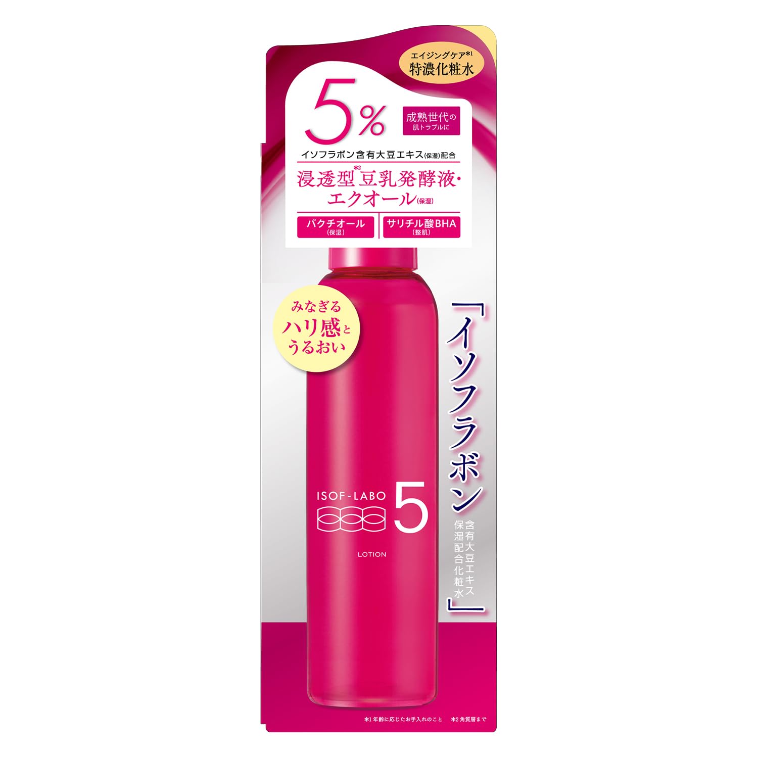 イソフ LABO (イソフラボ) 5%化粧水 アロマティックザクロの香り 150mL