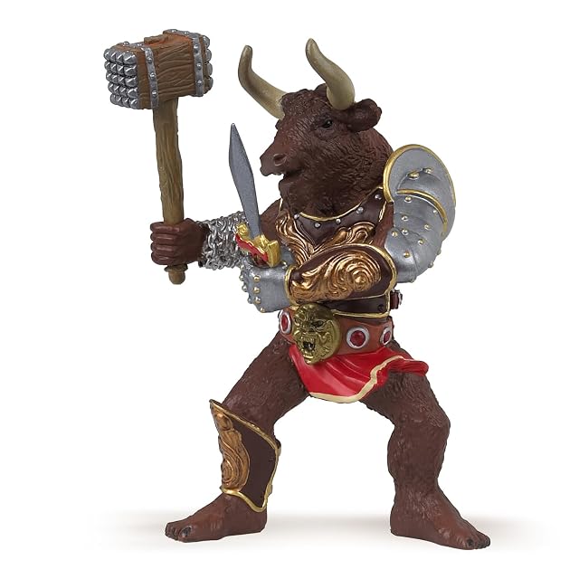 Papo Figura Realista de Minotauro, Colección Fantasía