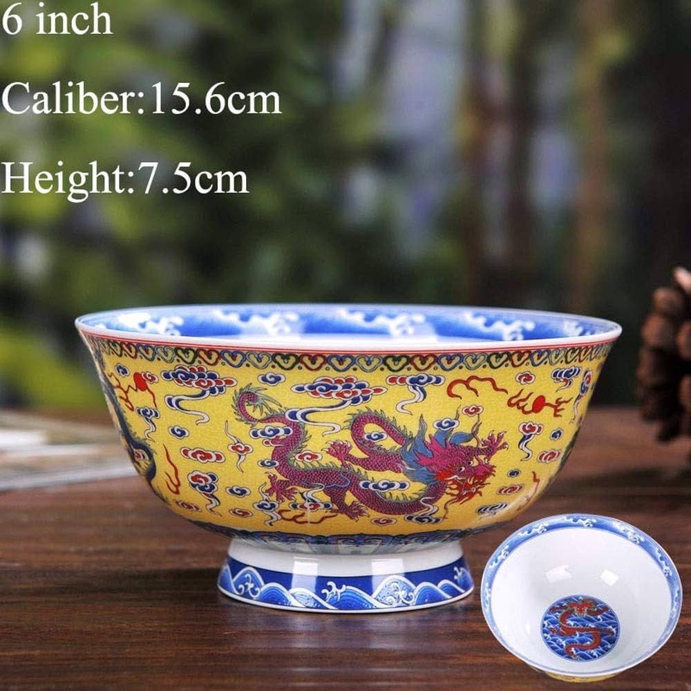 Lot De 2 Bols à Nouilles Ramen En Céramique, Bleu Et Blanc