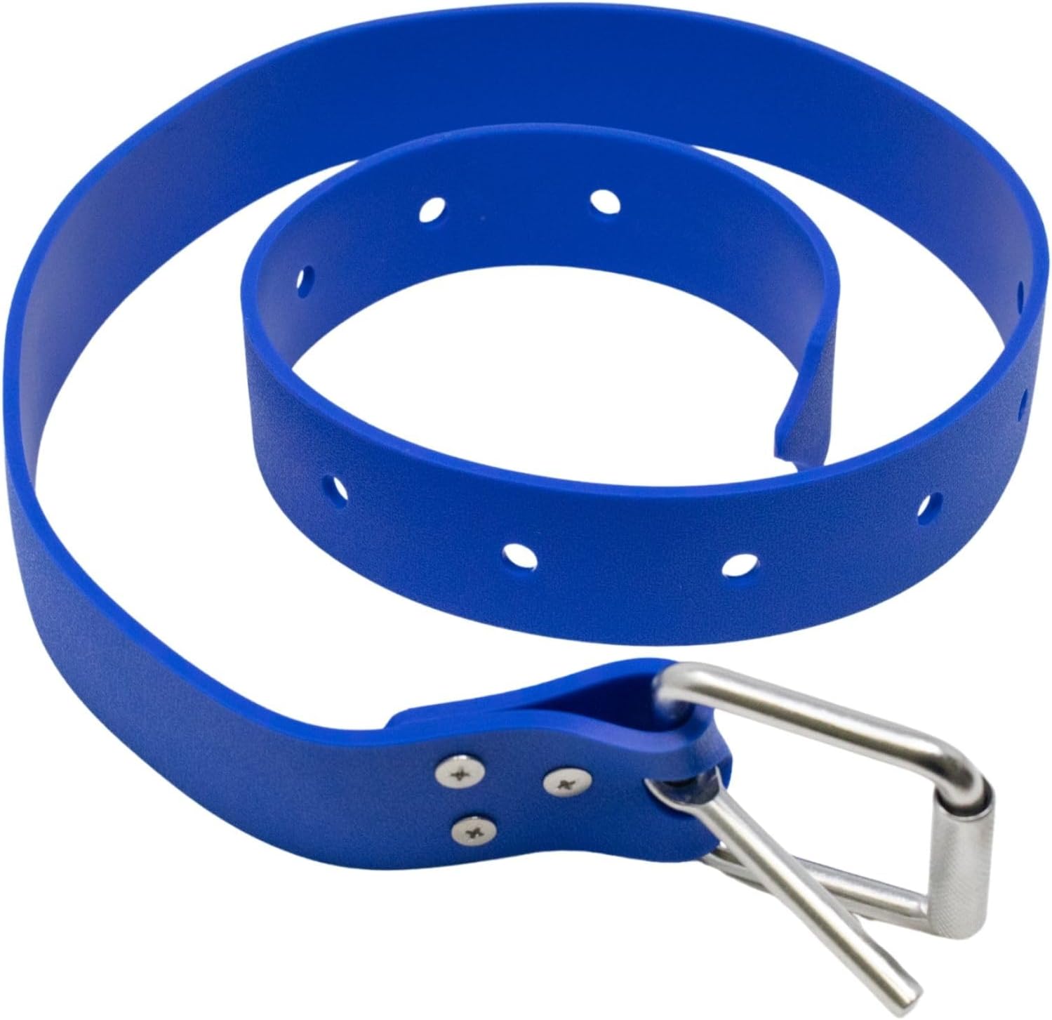 Silicone Weight Belt 1.3m (51") for Freediving & Spearfishing – Flexible Heavy Duty Rubber Dive Weight Belt with Stainless Steel Buckle