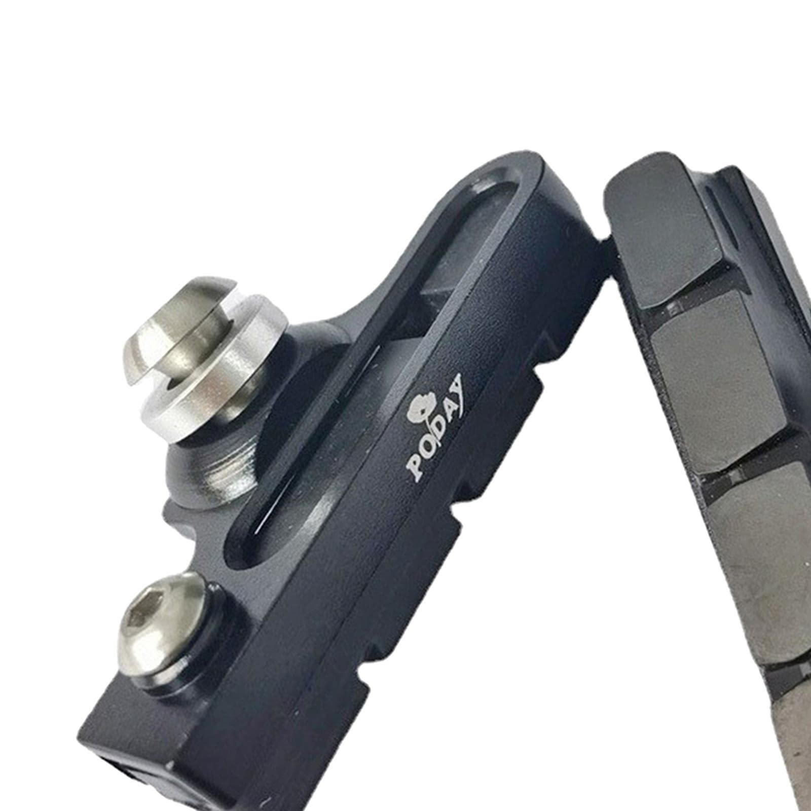 2 zestaw 2 x klocki hamulcowe do roweru para szczęk hamulcowych zestaw metalowych rowerów szosowych rower czarny 54 x 22 x 10 mm