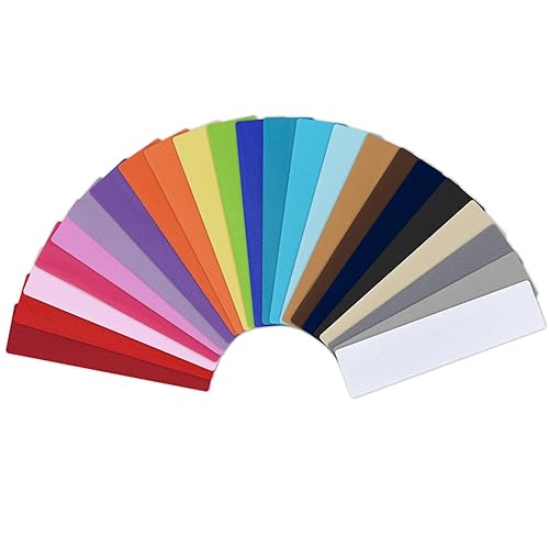 23 Pack Headbands for Women, Include Black, White, Pink, Red Headband | 23-Pack Multicolor—Matches any outfit, Stretchy Non-Slip—Stays in place, Soft Cotton Fabric Hair Bands—Comfortable all day