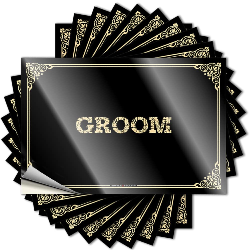 Hot Stickers - Funny Dart Garage Groom(6X9CM)