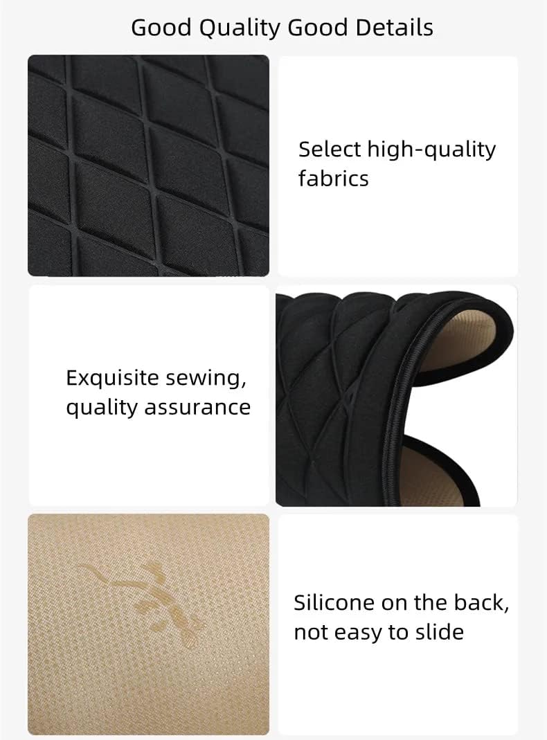 3D Decompression Car Seat Cushion Breathable and Comfortable Driver Seat Cushion Non-Slip Car Seat Pads for Car,Truck,SUV,Truck,Etc (Three-piece set, Gray)