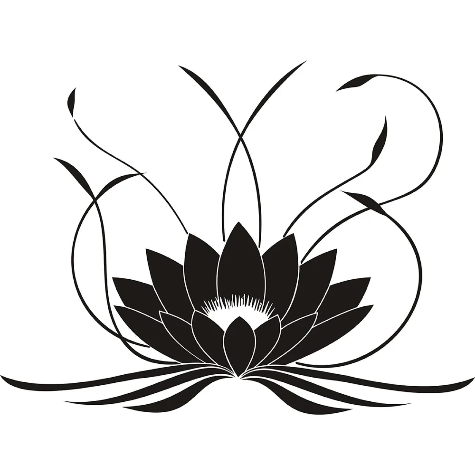 WEIMEIJIE Lotus Buddha Yoga Studio Meditation Gym Club Wall Stickers Vinyl Decals Wall Art Stickers
