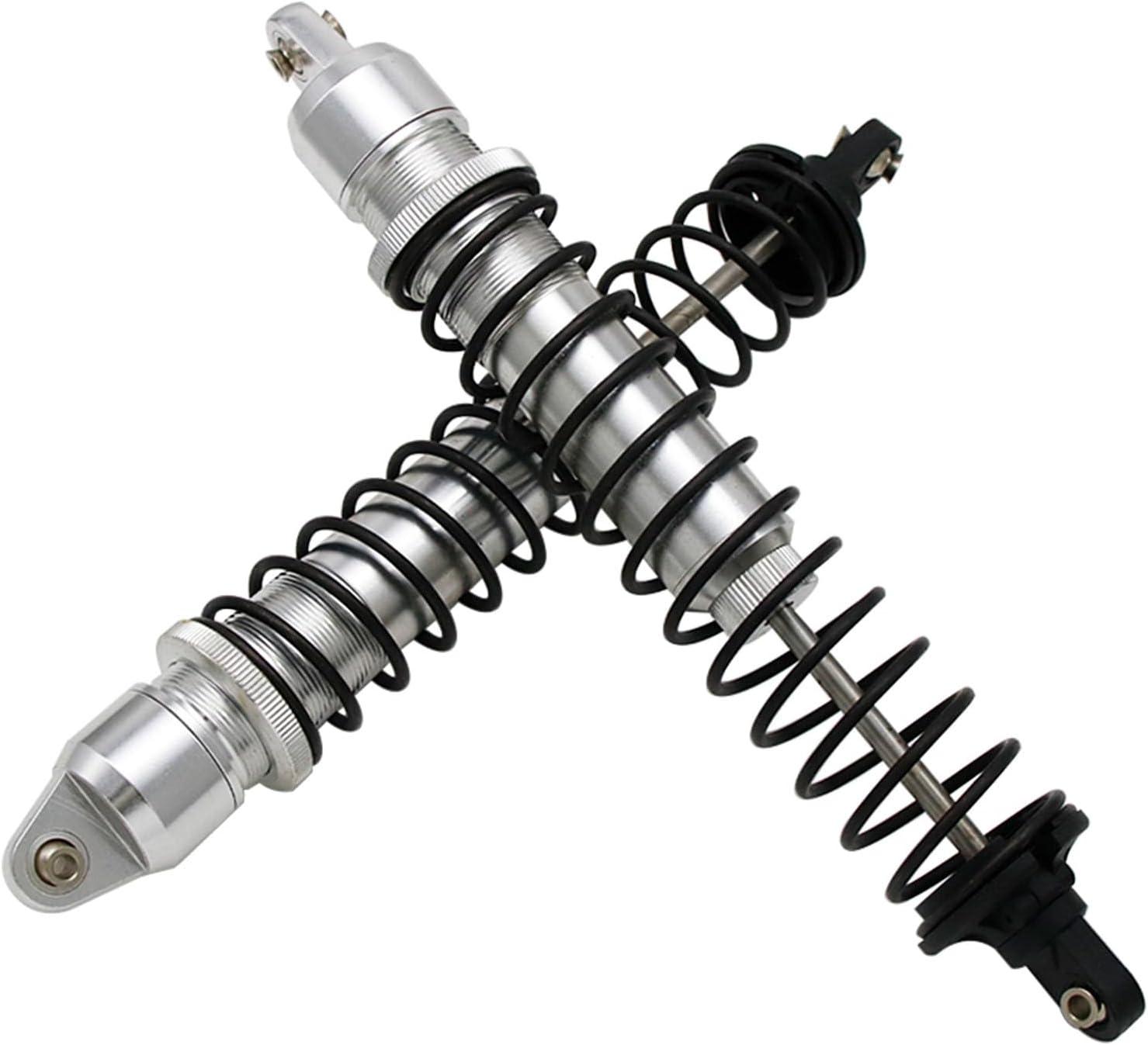 FLMLF Alloy Shock Absorber Kit Silver For 1/5 Traxxas TRX X-Maxx XMAXX