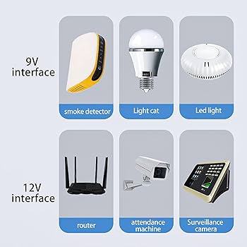 Amazon.co.jp: ミニ UPS バッテリーバックアップ、10400mAh 36W